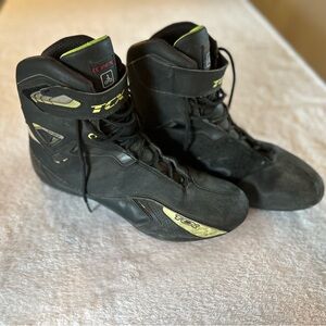 TCX Black Motorcycle Boots